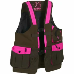 Univers Microfiber U-Tex Hunting Vest Damen (Oliv/Pink)