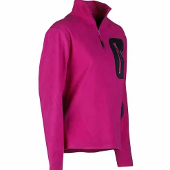 Univers Spinale Fleece Mock-Neck Damen (Pink/Schwarz)