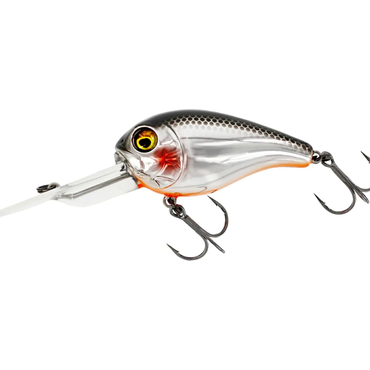 Westin Crankbait Megabite DR (Steel Sardine)