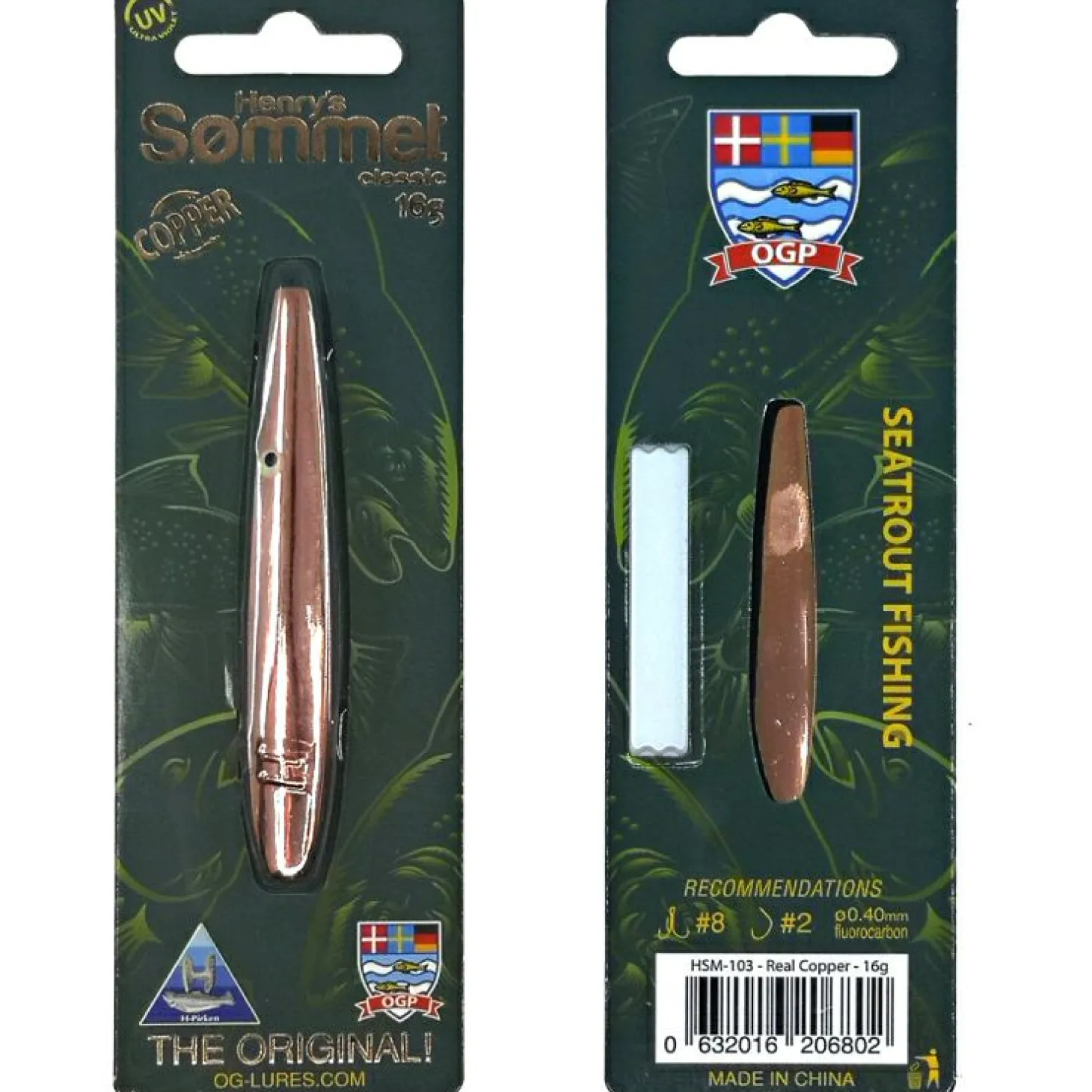 Westin Meerforellen-Köder Henry´s Sømmet (Real Copper)