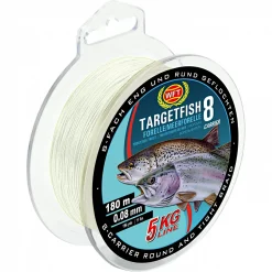 WFT Angelschnur Target Fish 8 Forelle/Meerforelle (semi-transparent)