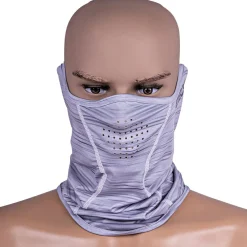 Zeck UV Neck Gaiter Unisex (Grey Melange)